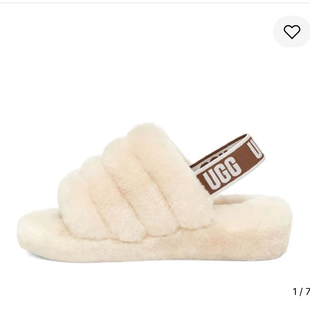 UGG Fluff Yeah Slippers in Natural size 9